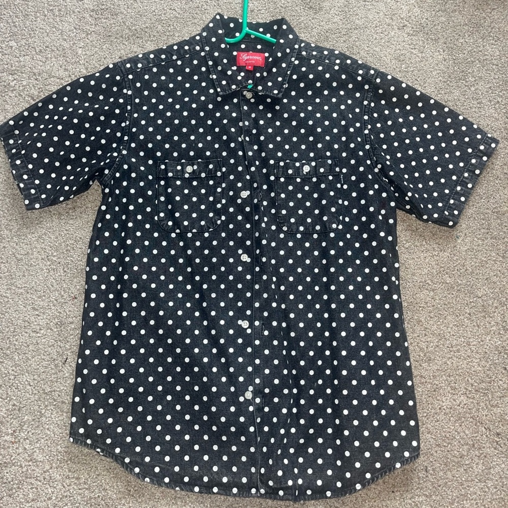 Supreme Polka Dot Button Up - image 1